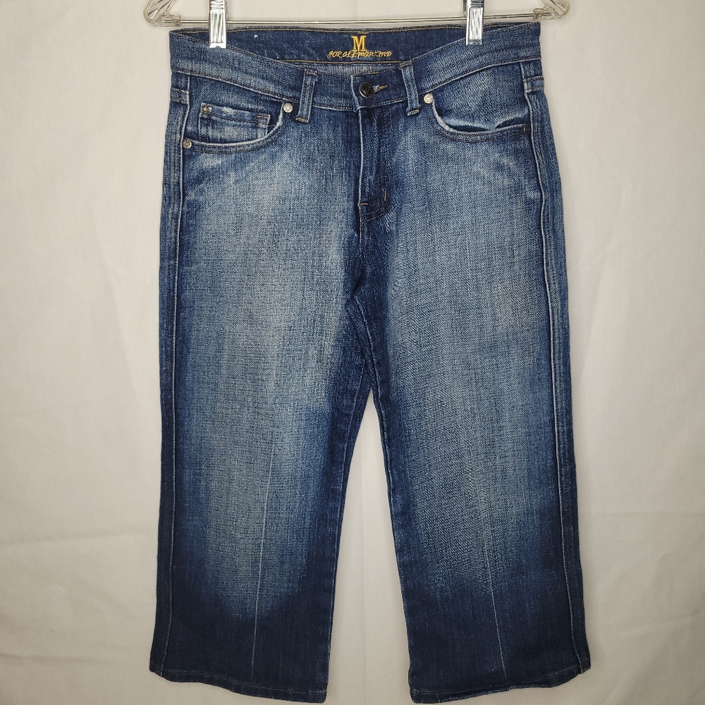 Mara For All Mankind‎ Dark Wash Capris Size 9/10